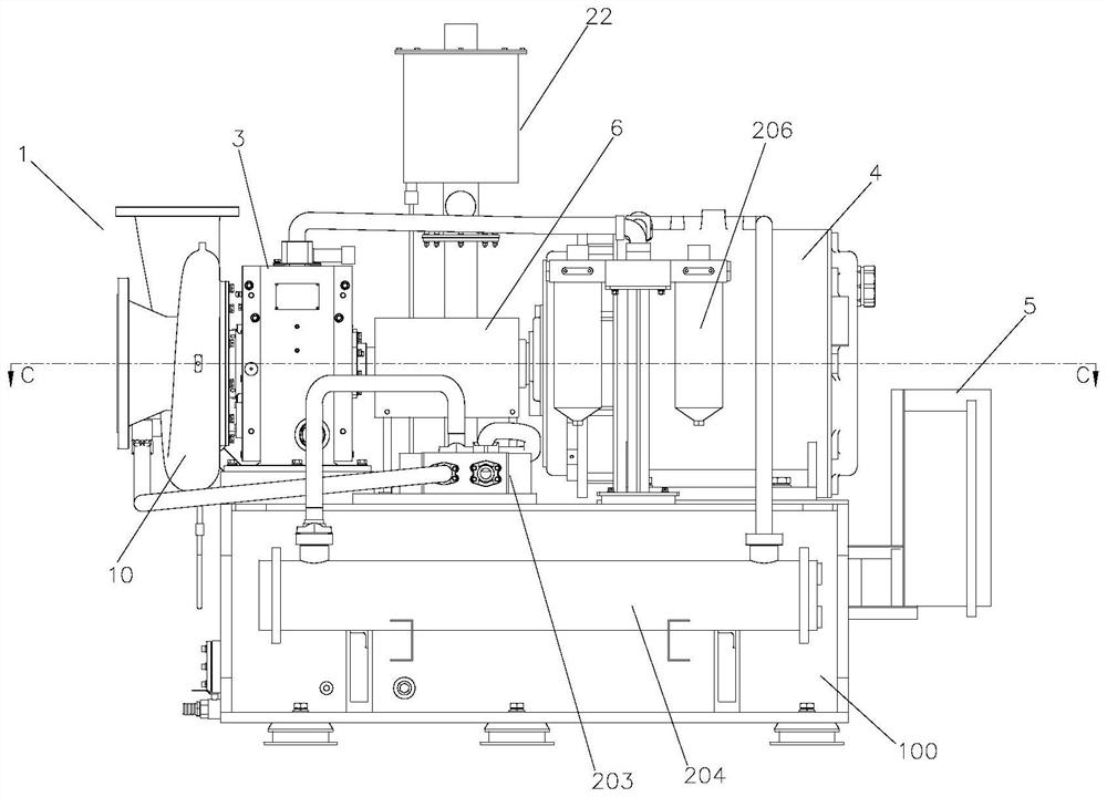 Turbine expansion power generation system based on ORC waste heat recovery and optimization method