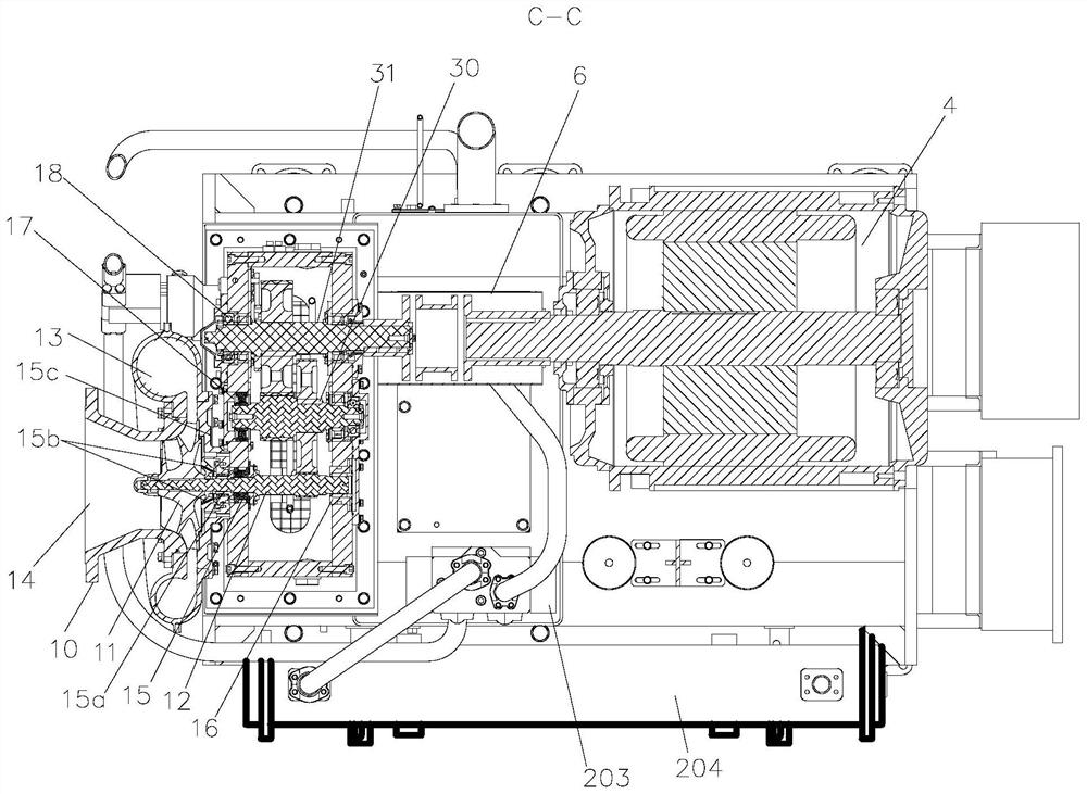 Turbine expansion power generation system based on ORC waste heat recovery and optimization method