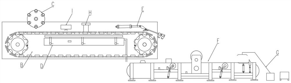 An automatic production line for casting zinc alloy