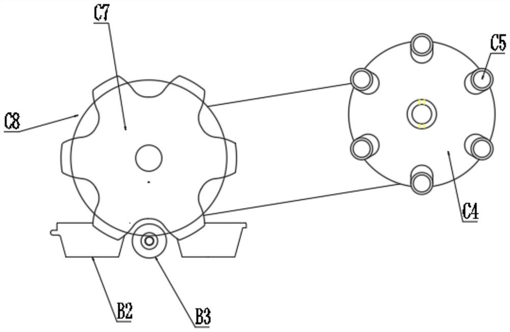 An automatic production line for casting zinc alloy