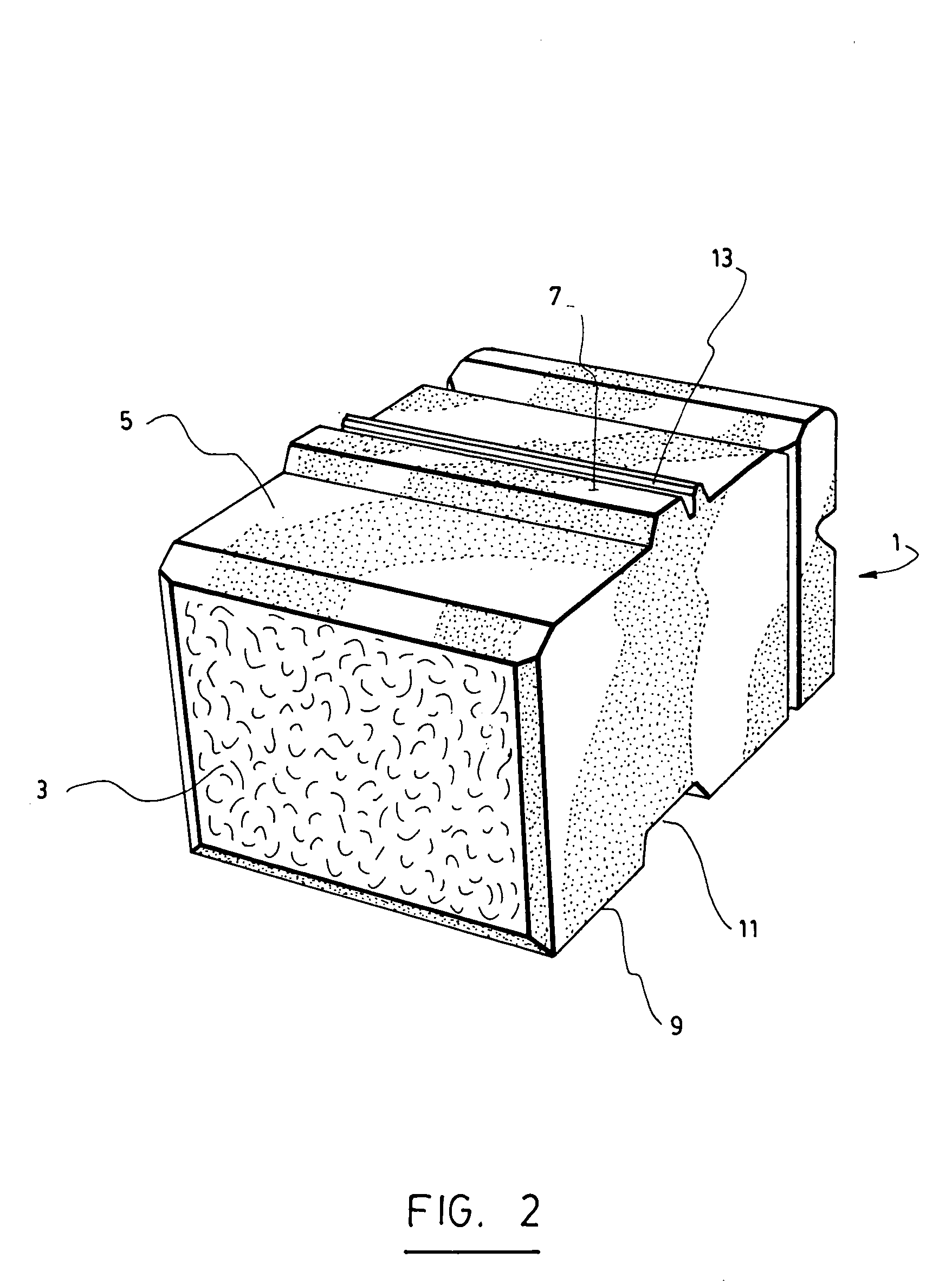 Split key segmental retaining wall system