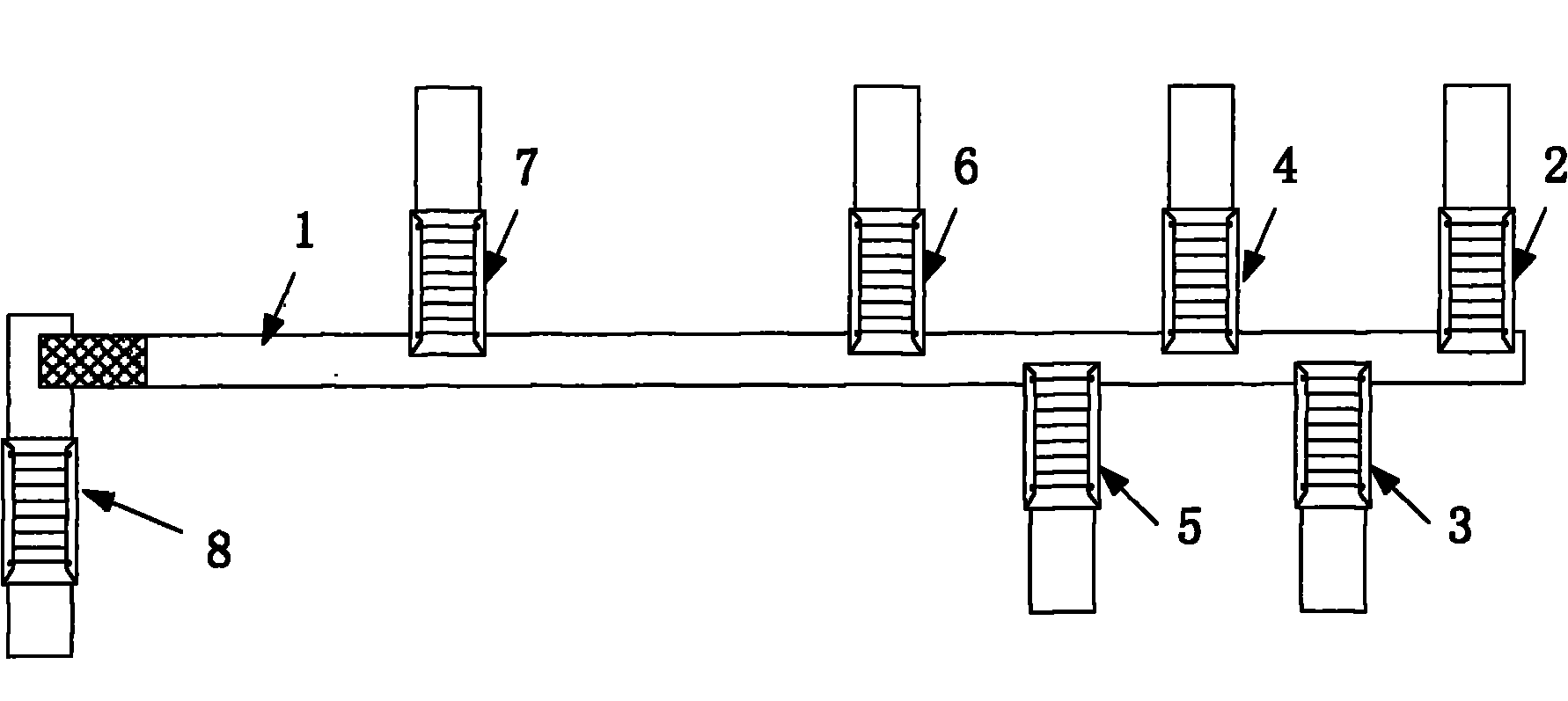 Weighing error monitoring method of electronic scale