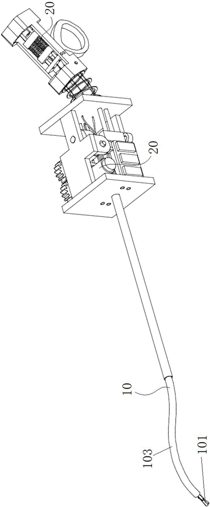 Flexible operation tool with multiple degrees of freedom