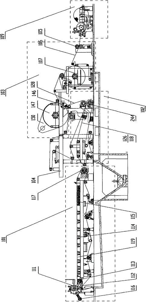 Solar dryer hood device of high-speed reverse-net multi-roll drying special paper-making machine