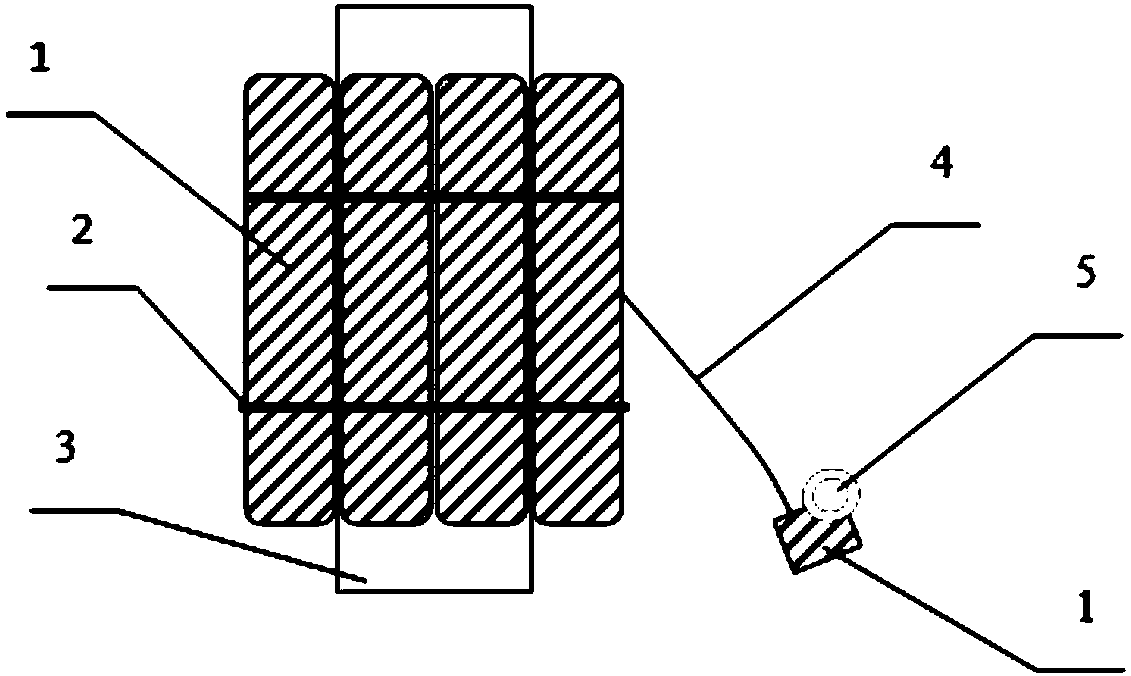 Overall disassembly device and method of offshore single-pile fan based on blasting