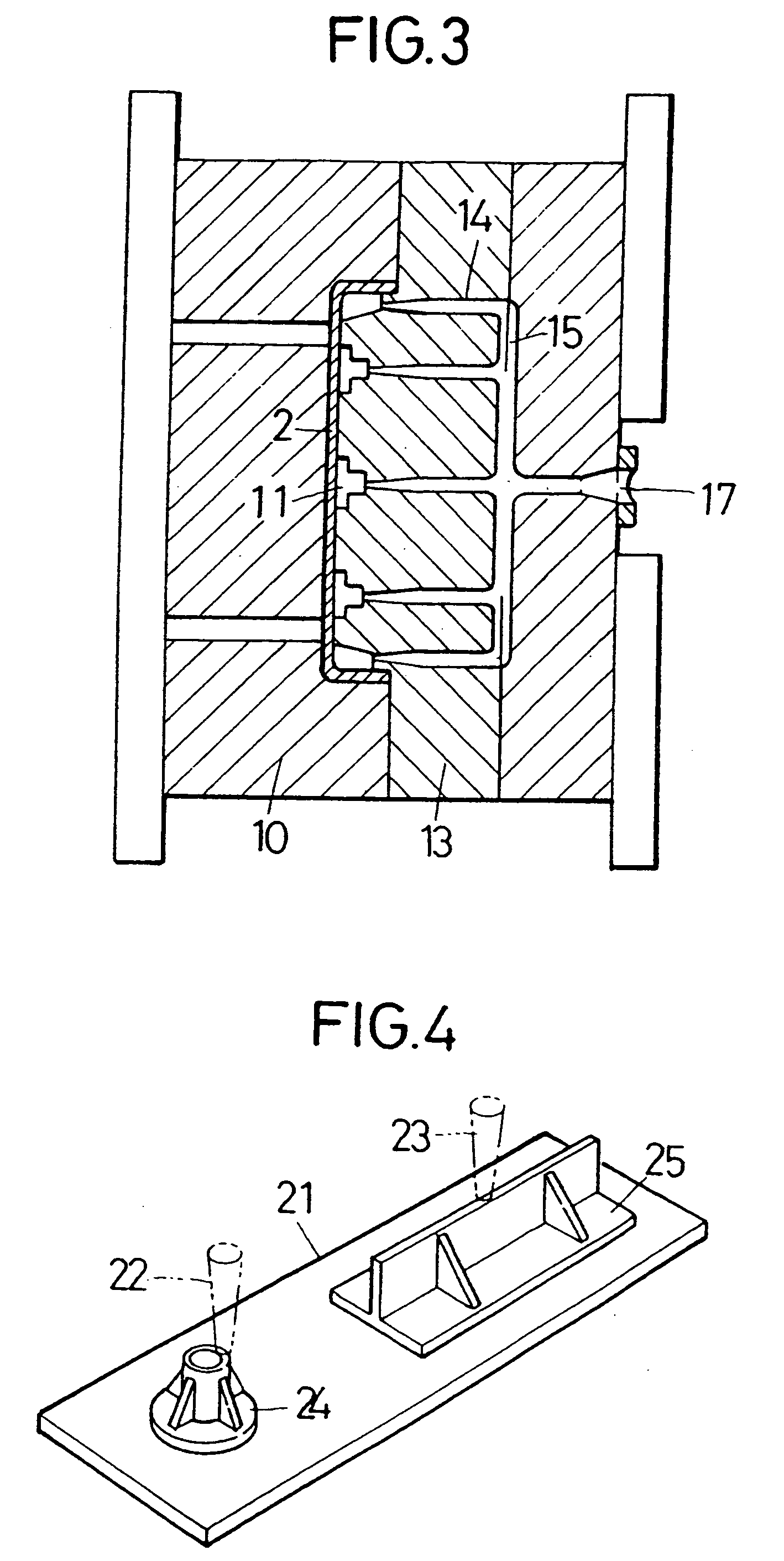 Composite of aluminum alloy and resin and production method therefor