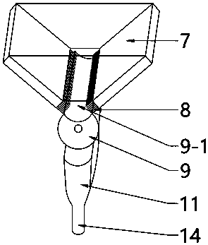 Intelligent bait feeding device based on solar energy