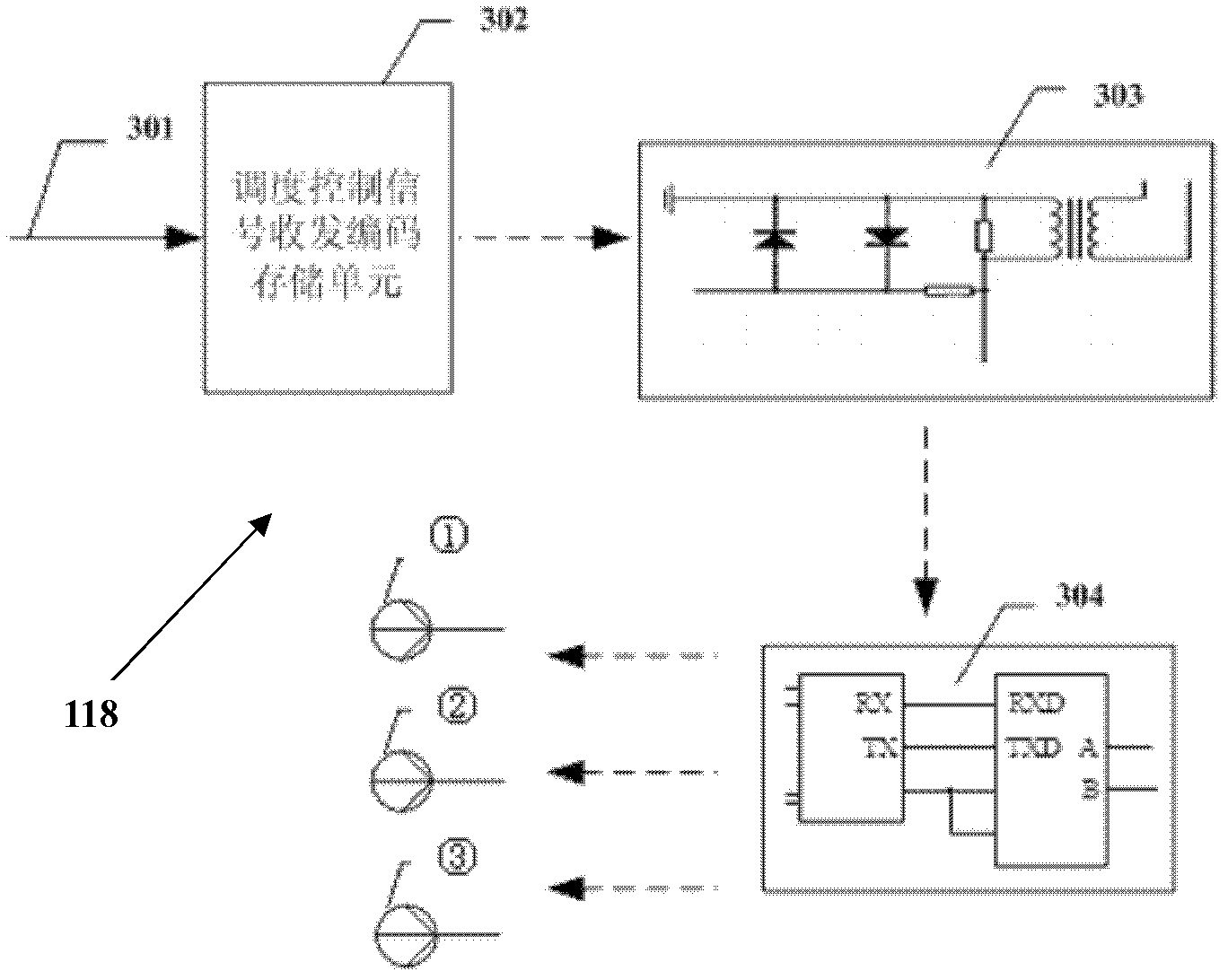 Wind power output scheduling system and method realized by combined control of heat and power cogeneration and refrigeration load