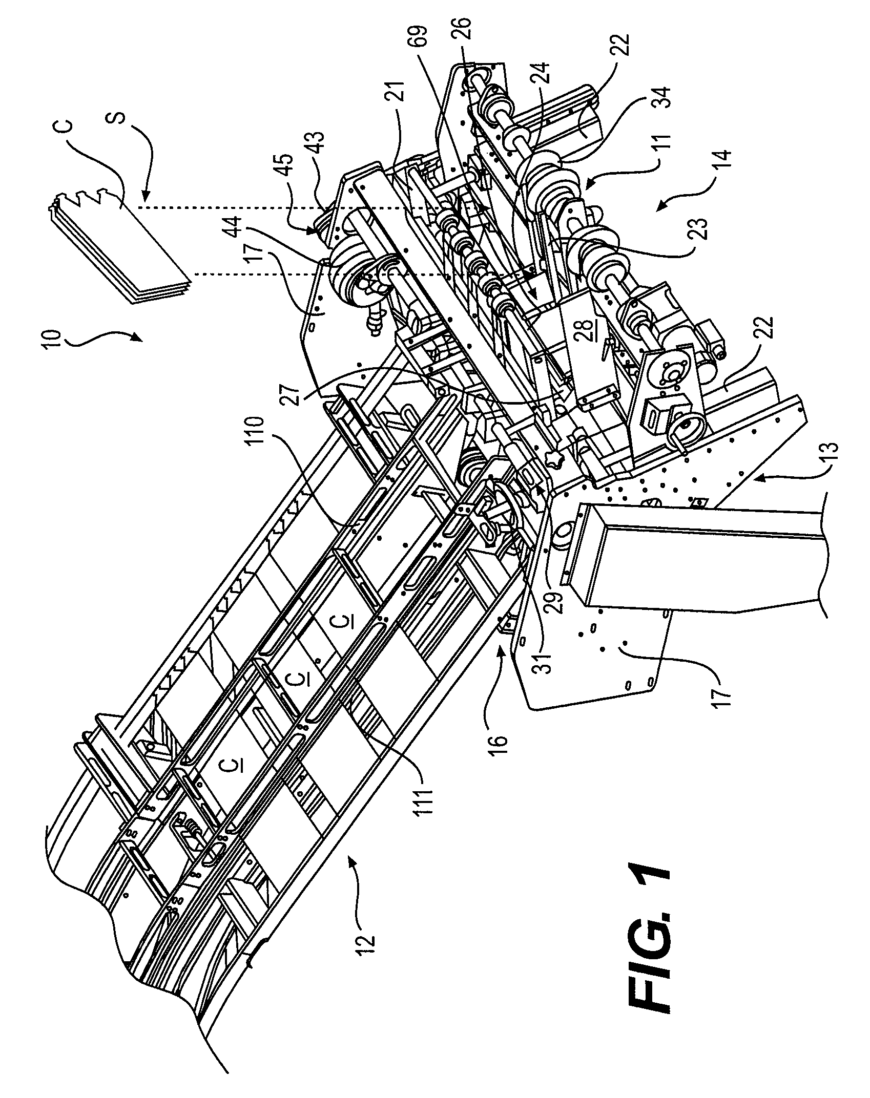 Carton feeding system