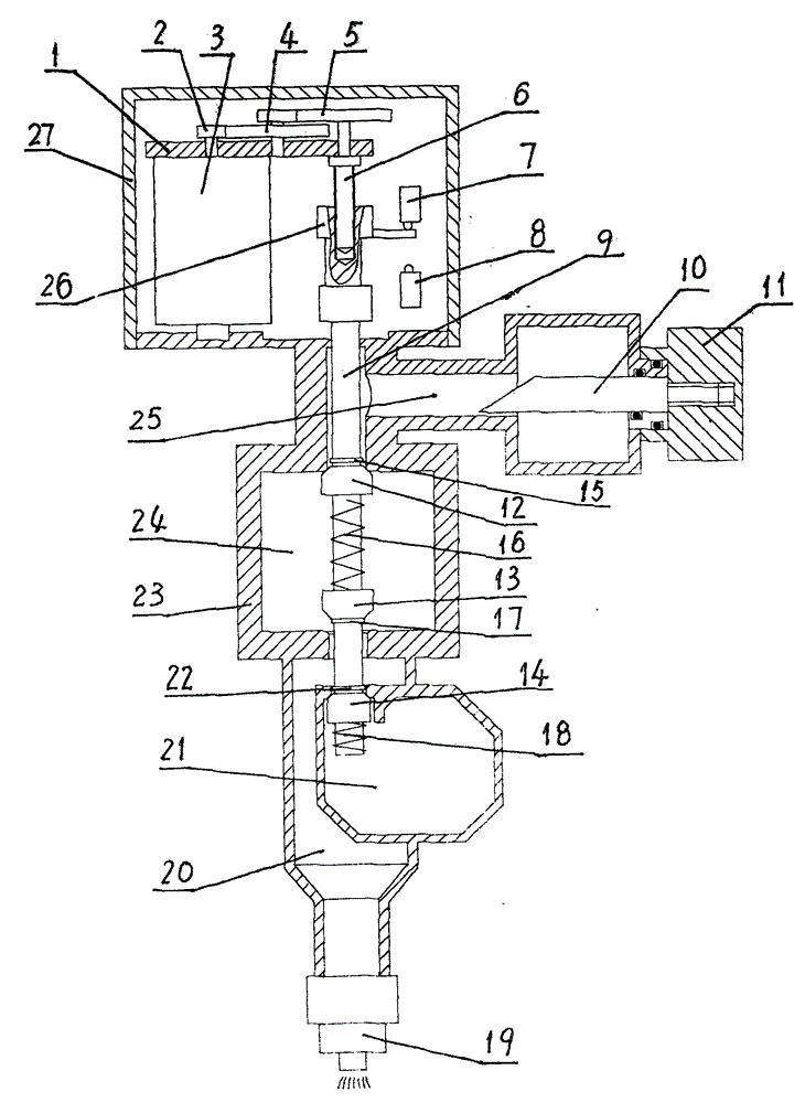 Control valve for achieving quick pressure relief and same branch pressure in pesticide liquid spraying