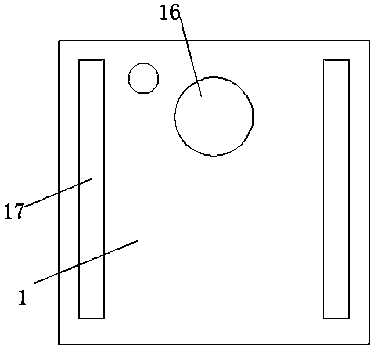 A sound box with an easy-to-cool structure