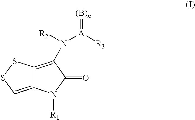 Dithiolopyrrolones compounds and their therapeutic applications