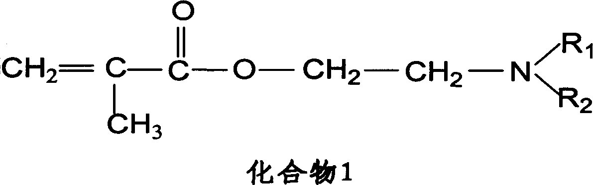 Polymer of PH sensitive type capable of regenerating amphoteric ion for double aqueous phase system and preparation process thereof