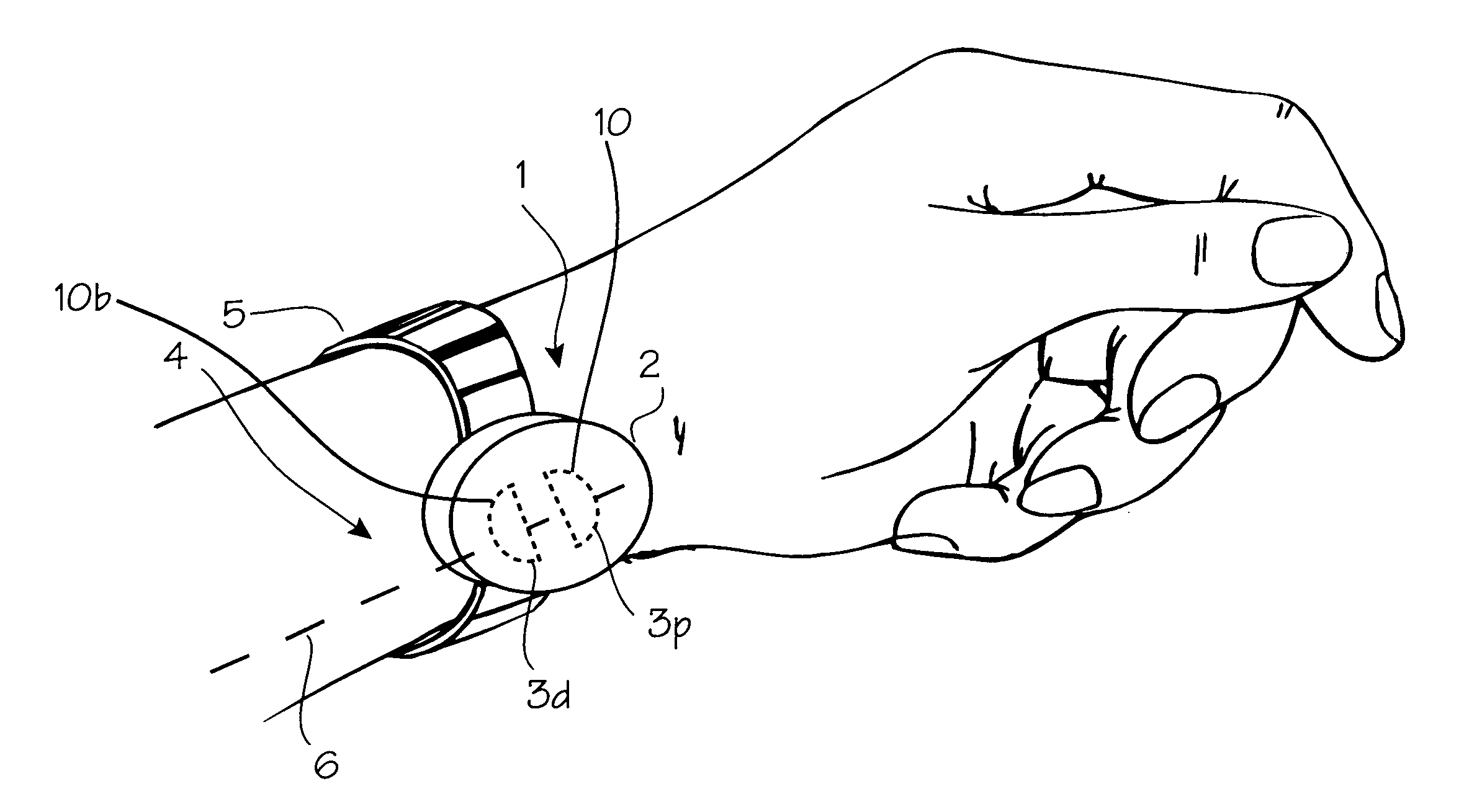 Electro-acupuncture device with D-shaped stimulation electrodes