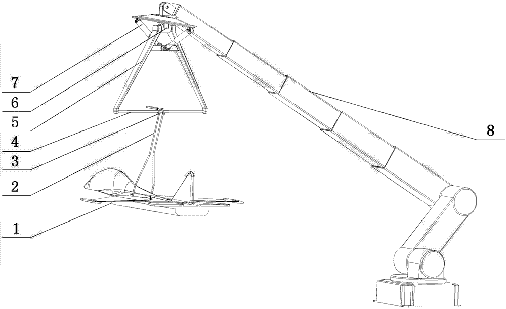 Recovery system for small-sized fixed-wing unmanned aerial vehicle