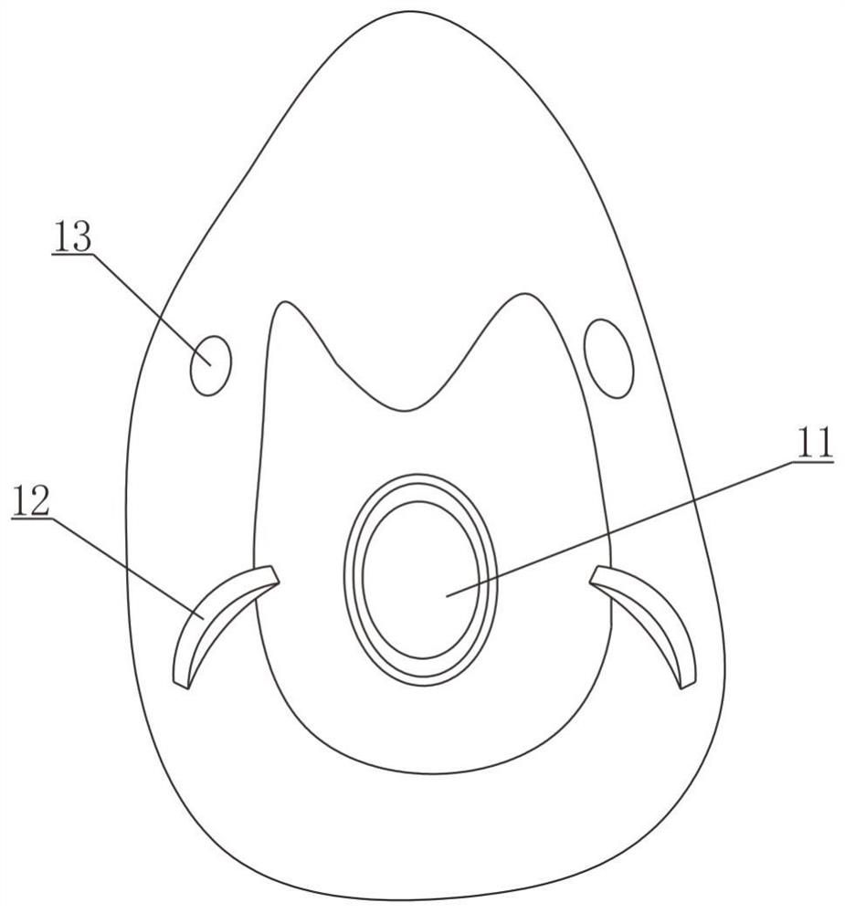 Protective pharyngeal swab sampling system and sampling method