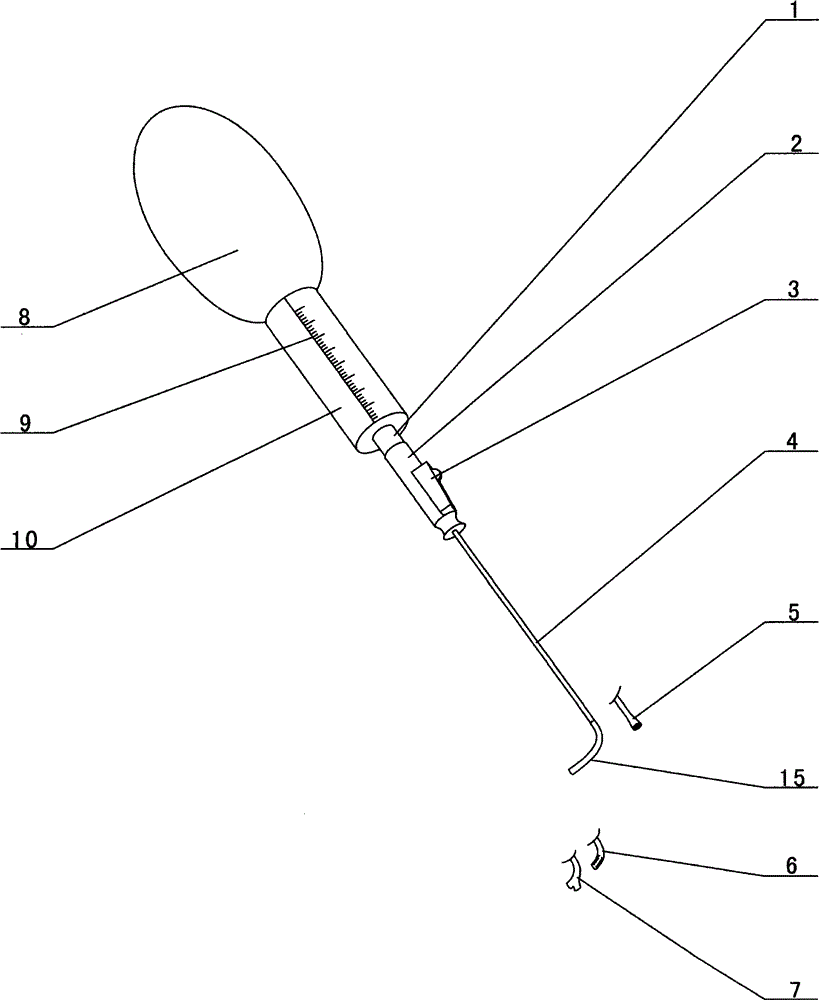 Novel calculus flushing device for urology surgery