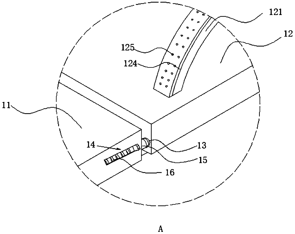 Lifting care bed