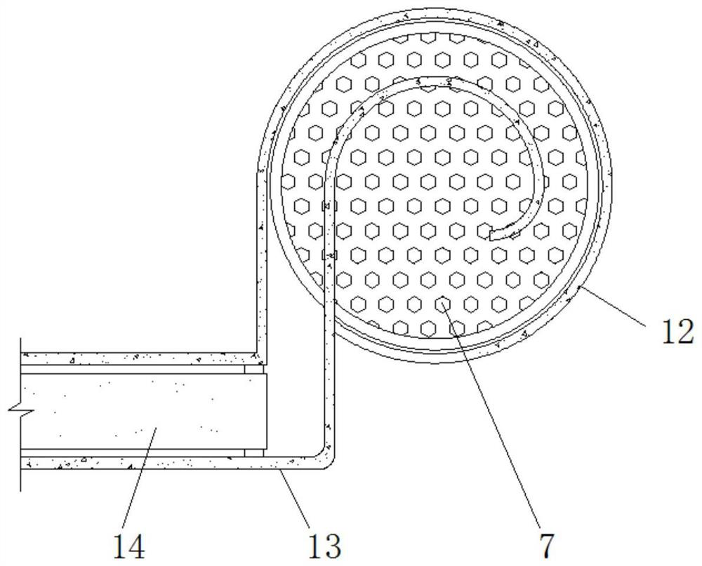 Green body glazing device for ceramic pot production