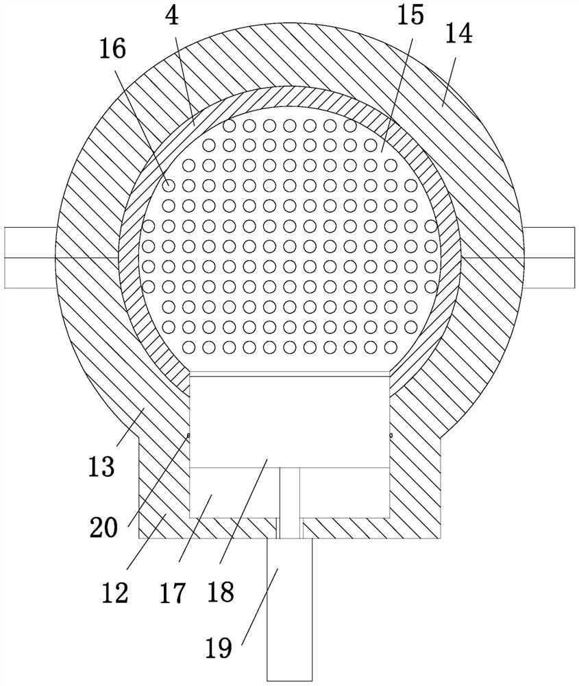 Temperature reduction and pressure reduction stable heat supply device and temperature reduction and pressure reduction method