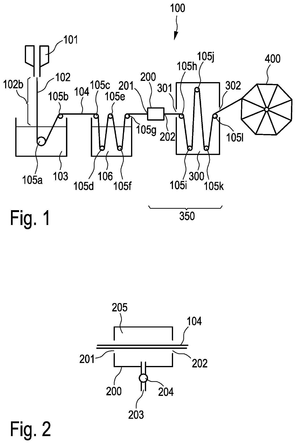 System and method for producing hollow fibre membranes