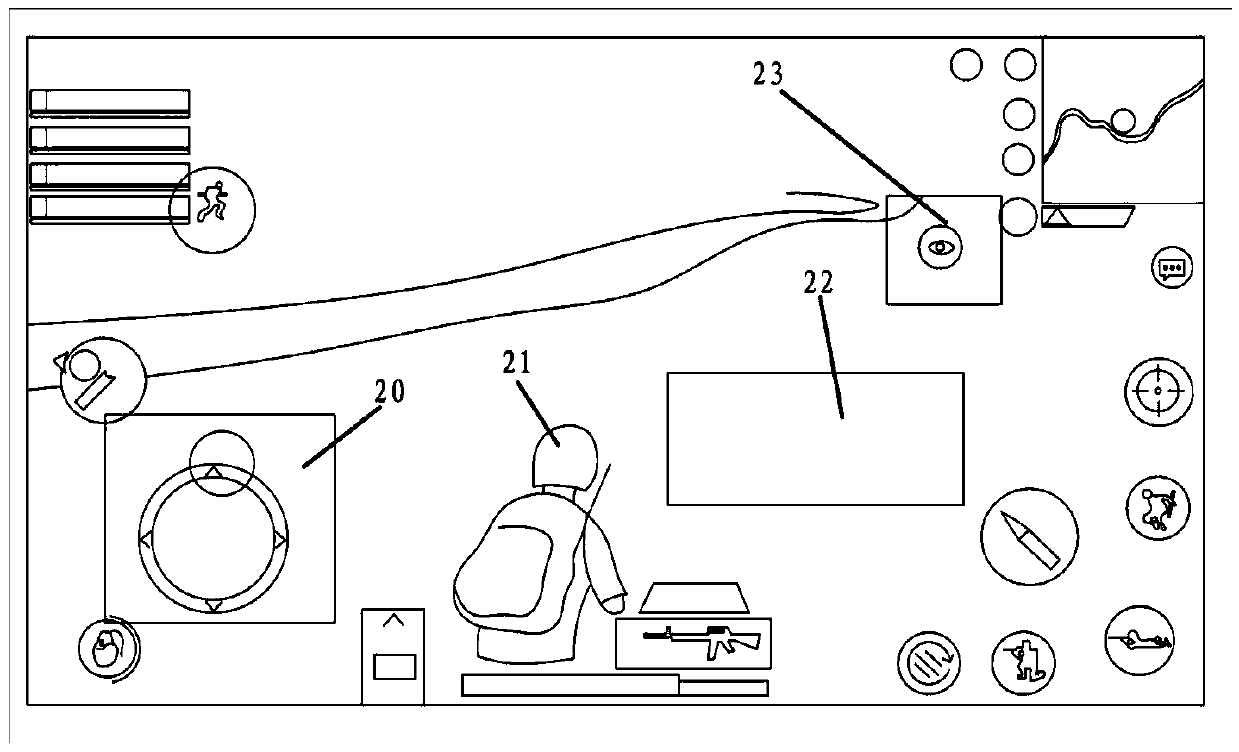 Virtual character control method and device in game and electronic equipment