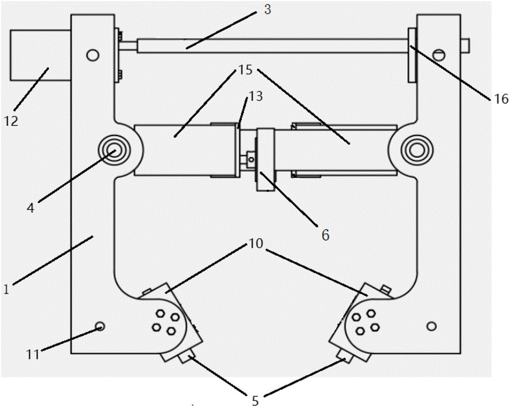 Pole-climbing robot