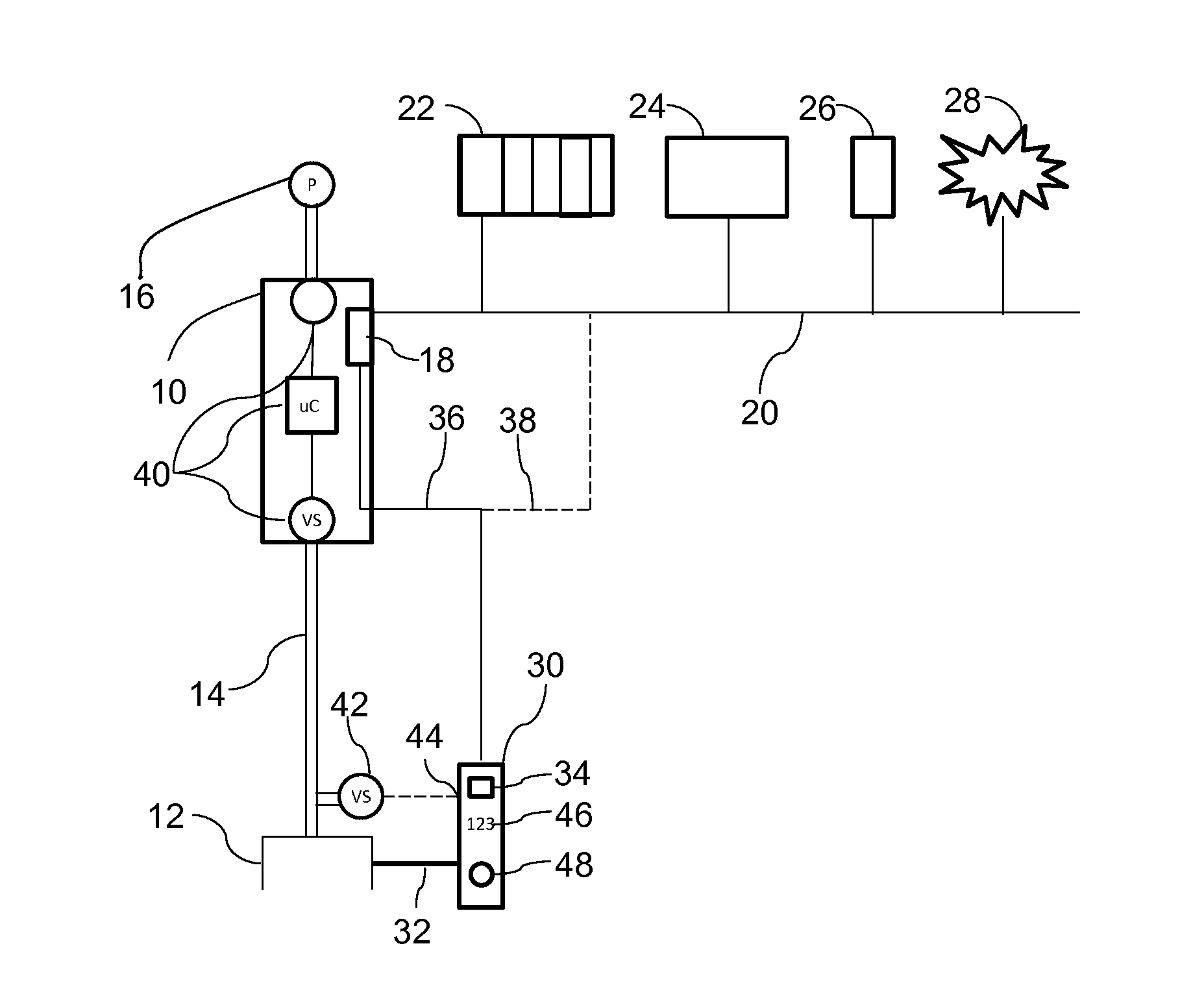 Handling system and method of operating a handling system