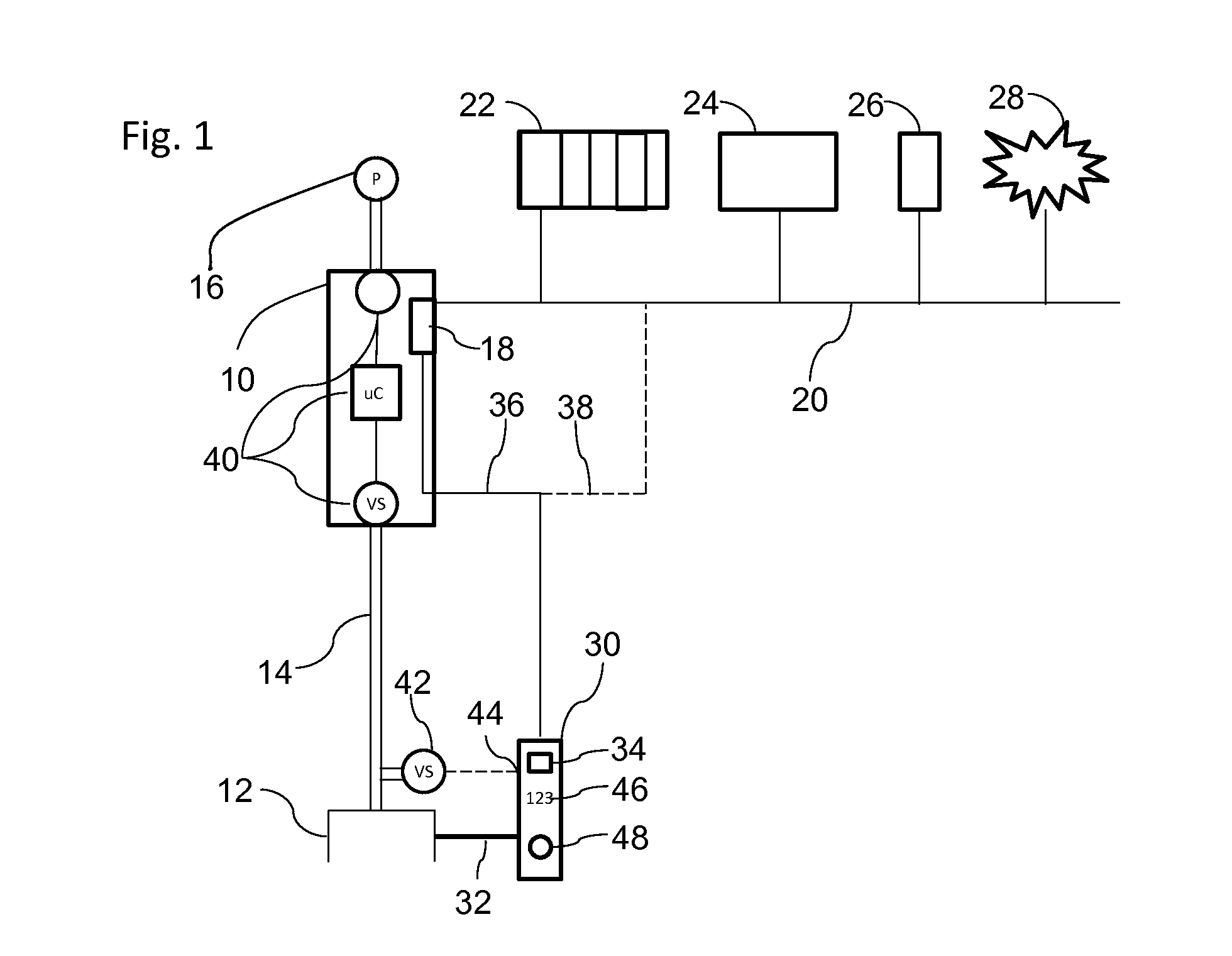 Handling system and method of operating a handling system