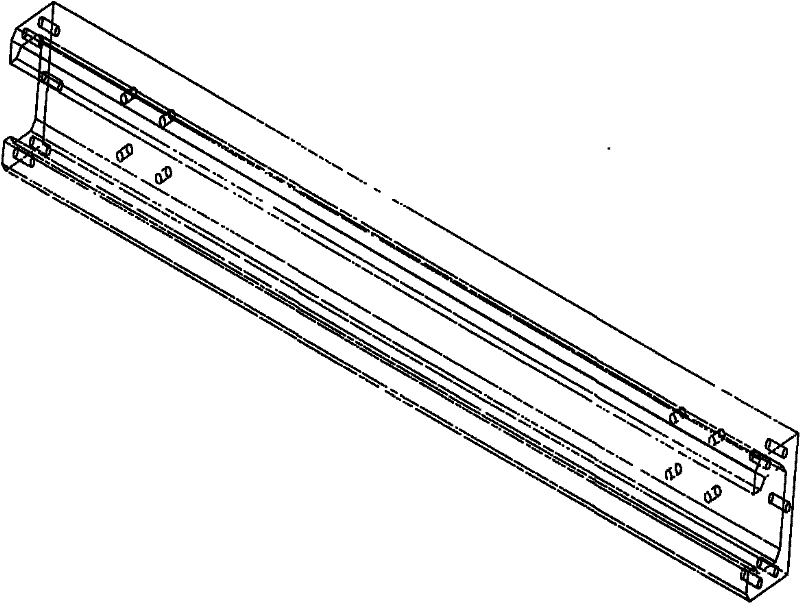 Test loading device of airplane joystick type control system