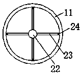 Diversion plate and anti-vortex device integration based condenser