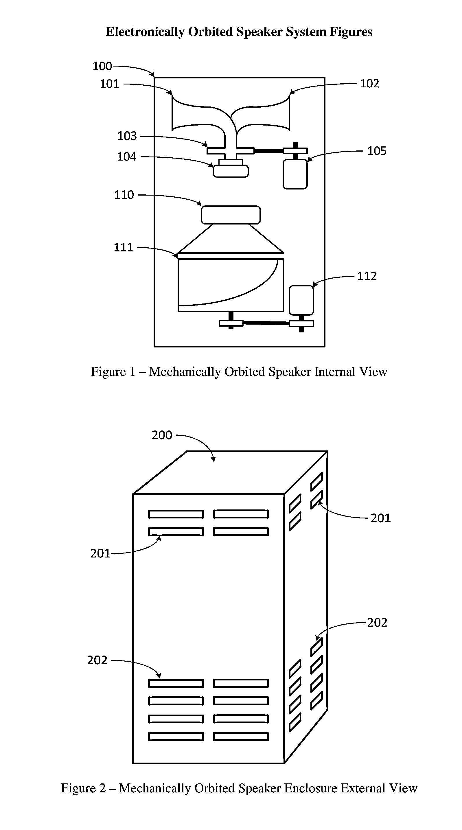 Electronically Orbited Speaker System