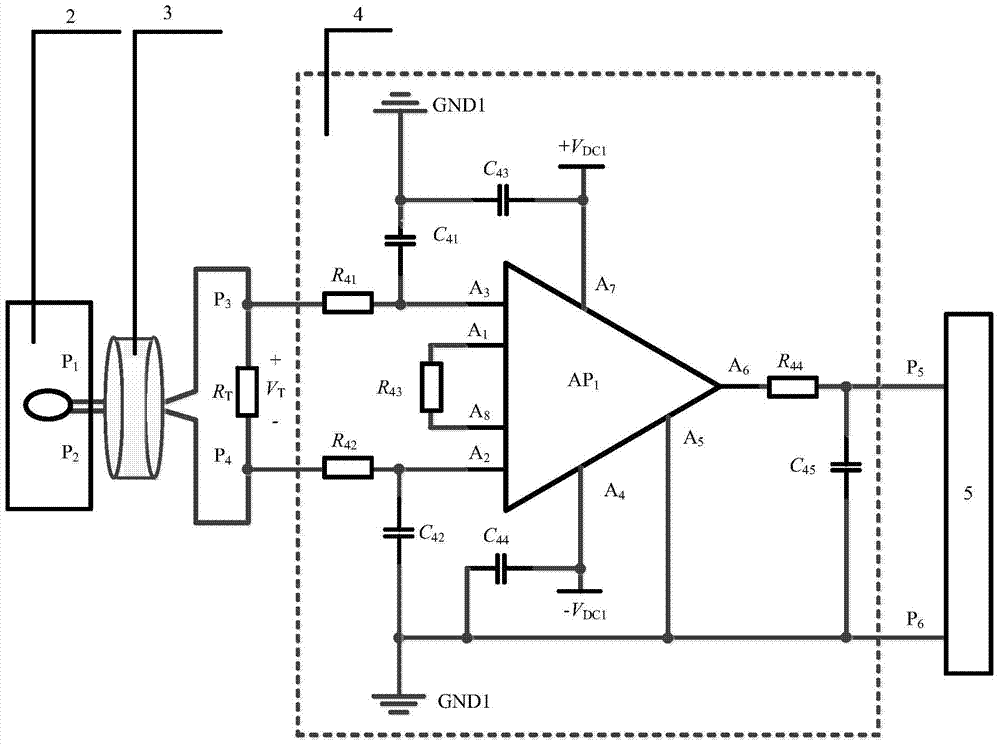 Test device for acquiring on-off state of thyristor impulse power switch assembly