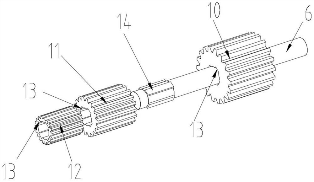 Planet wheel transmission device with gear limiting unhooking structure