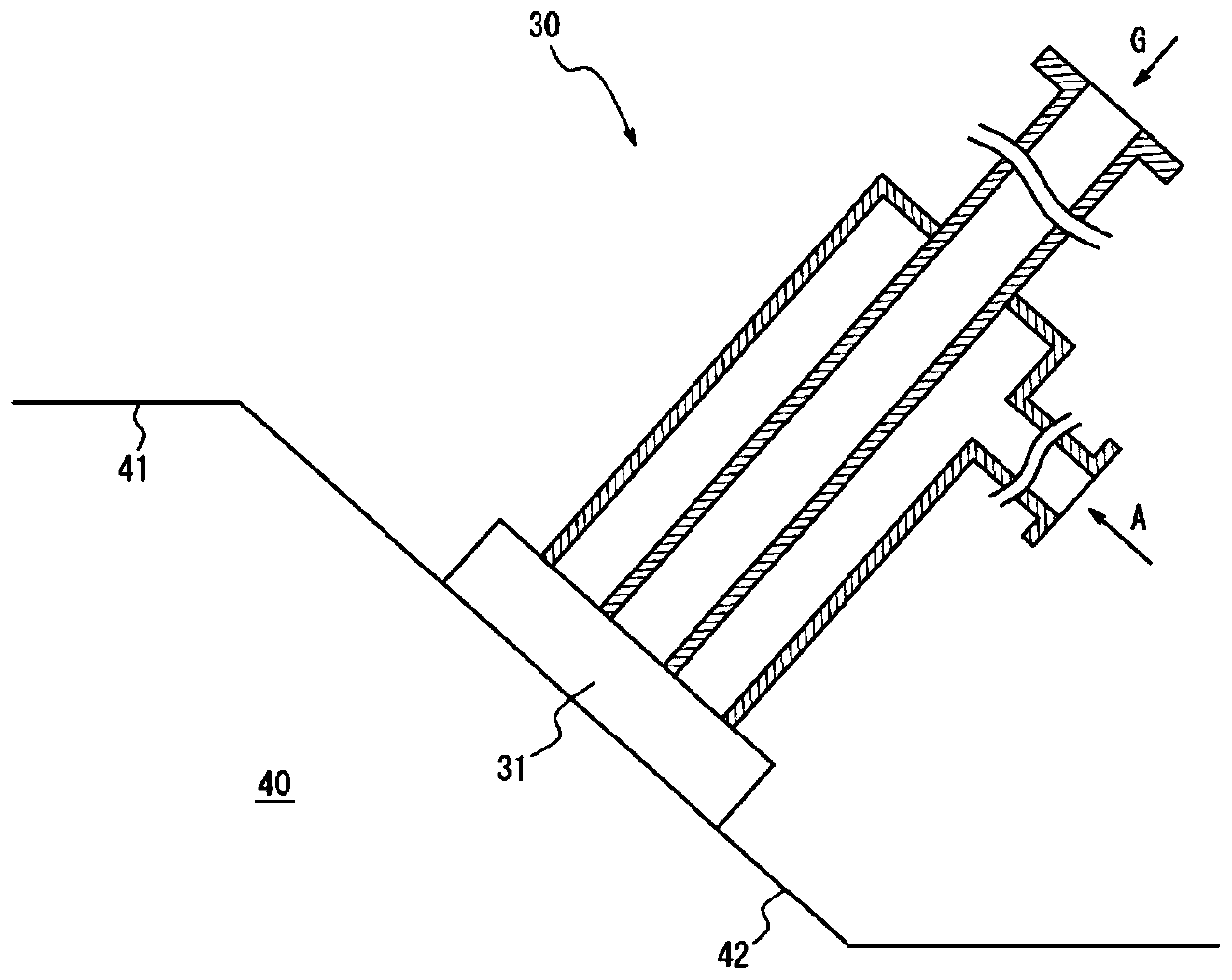 Heating device and heating method