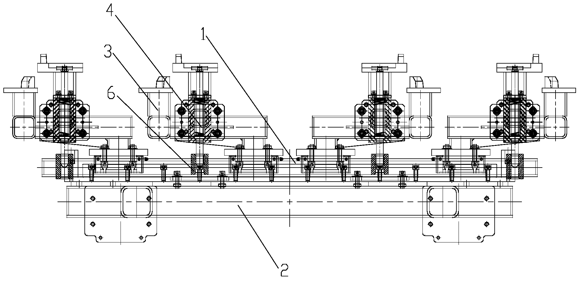 Ground compatibility bogie