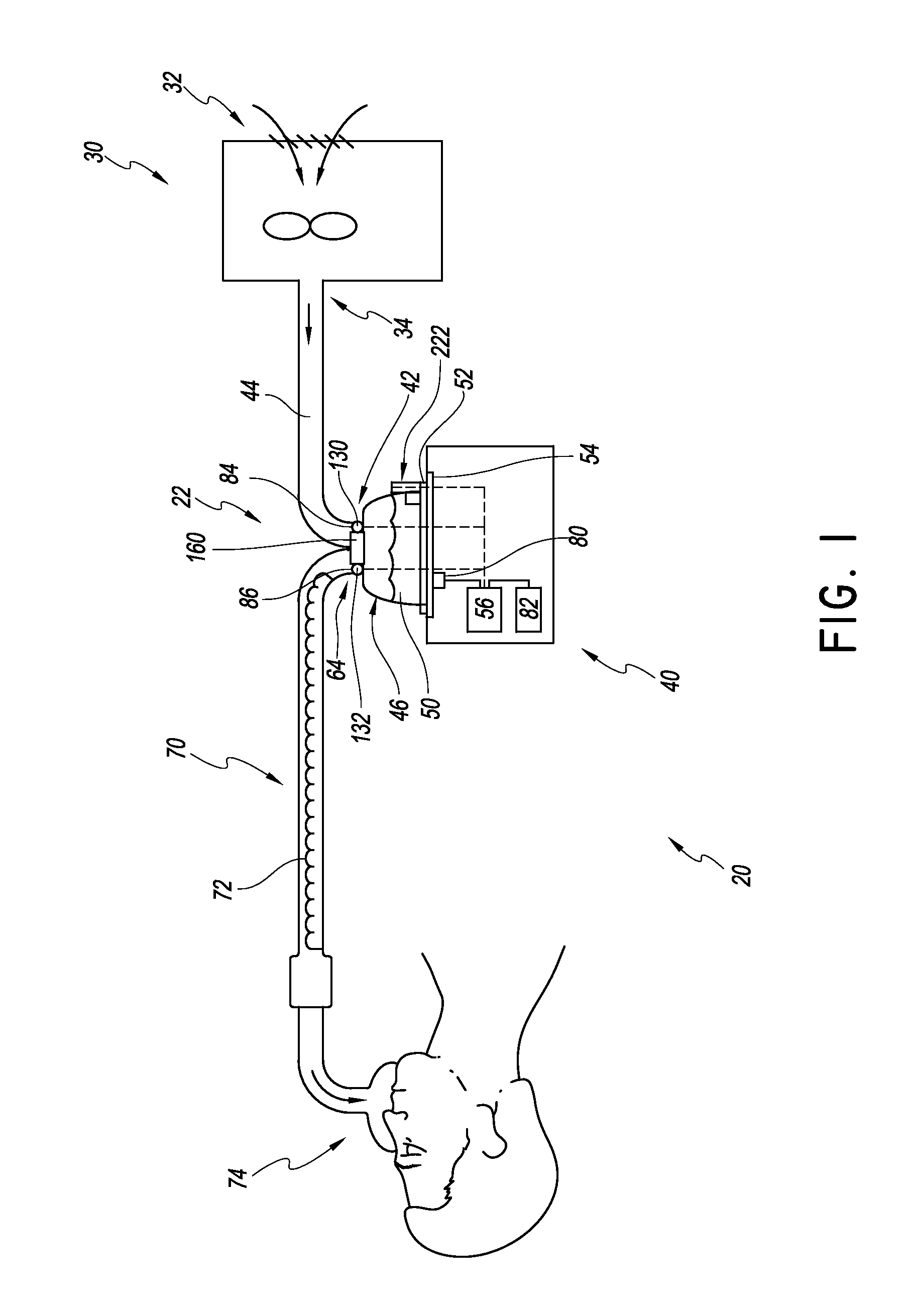 Respiratory gas humidification system