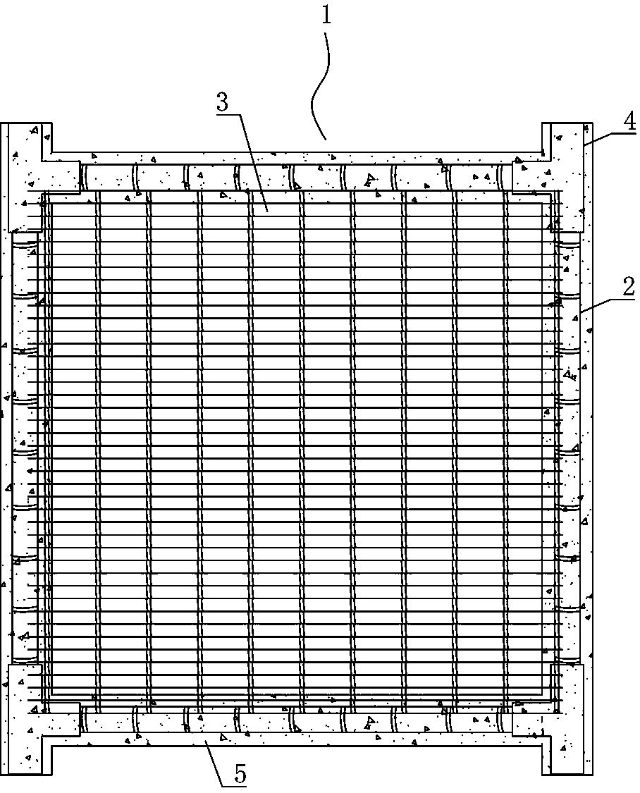 Soil slope soil-conservation slope-protection landscape structure and construction method