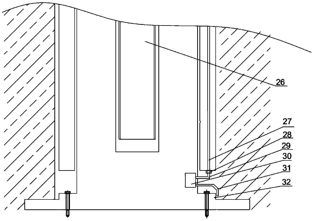 Intelligent electric liftable roadblock column