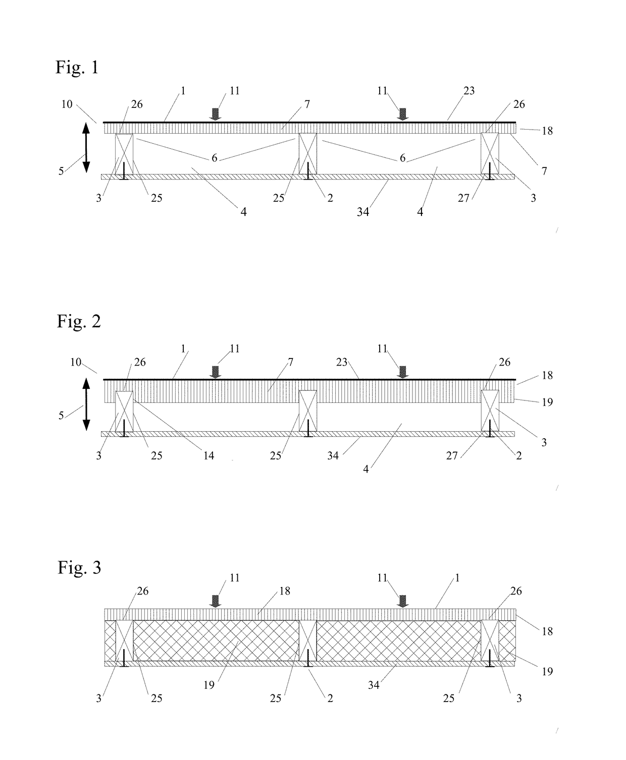 Stiffened frame supported panel