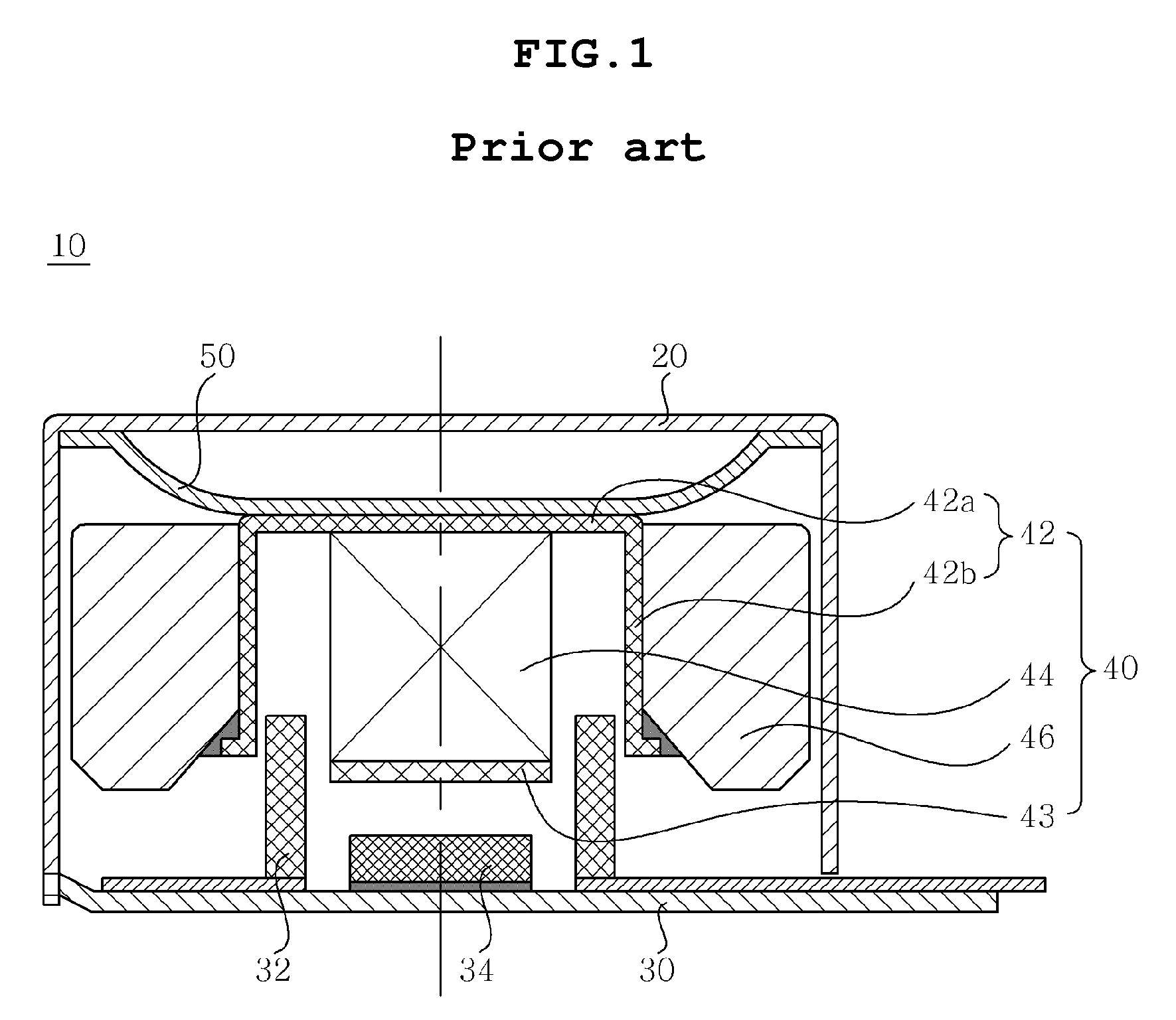 Horizontal linear vibrator