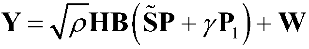 Superimposed pilot method based on spatial multiplexing in large scale MIMO system