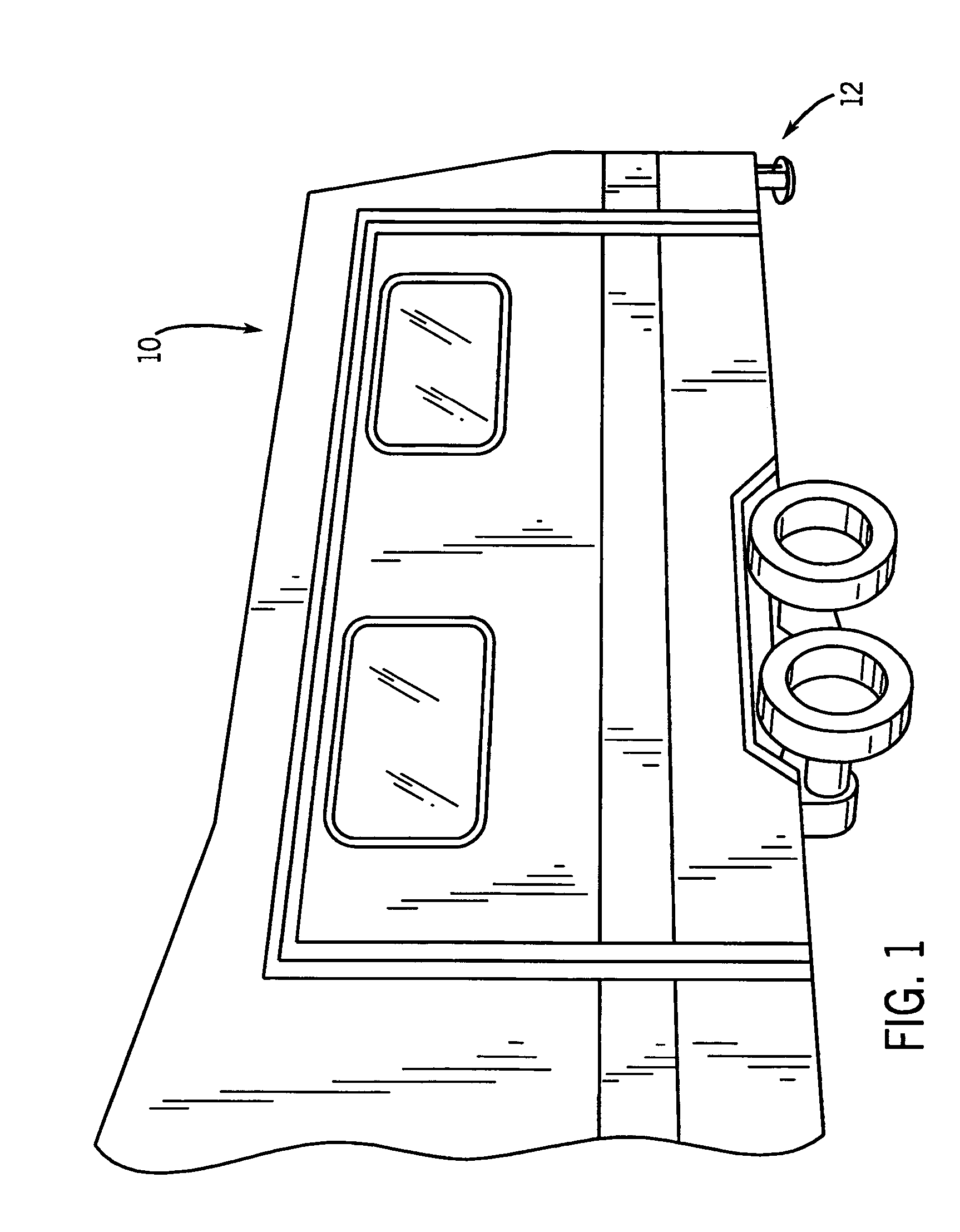 Adjustable height leveling leg