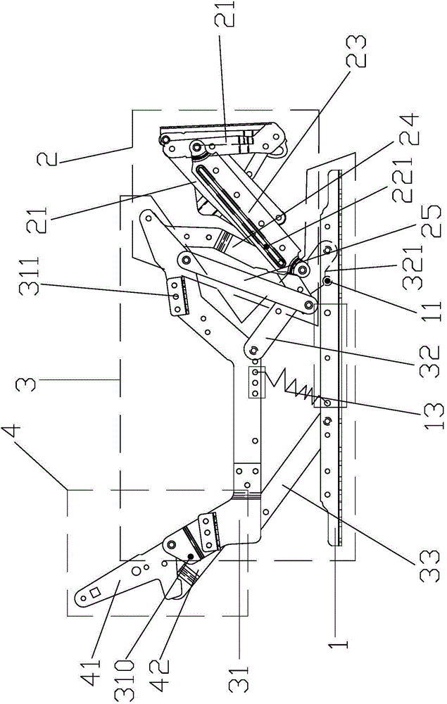 Chair and electro-mechanical stretching apparatus thereof