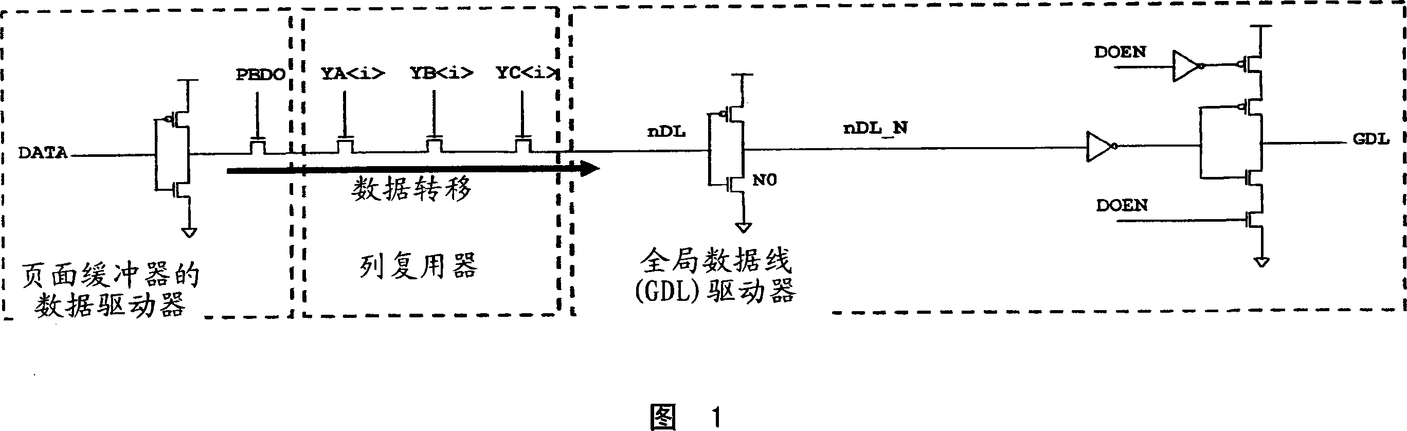 Non-volatile memory device and method of handling a datum read from a memory cell