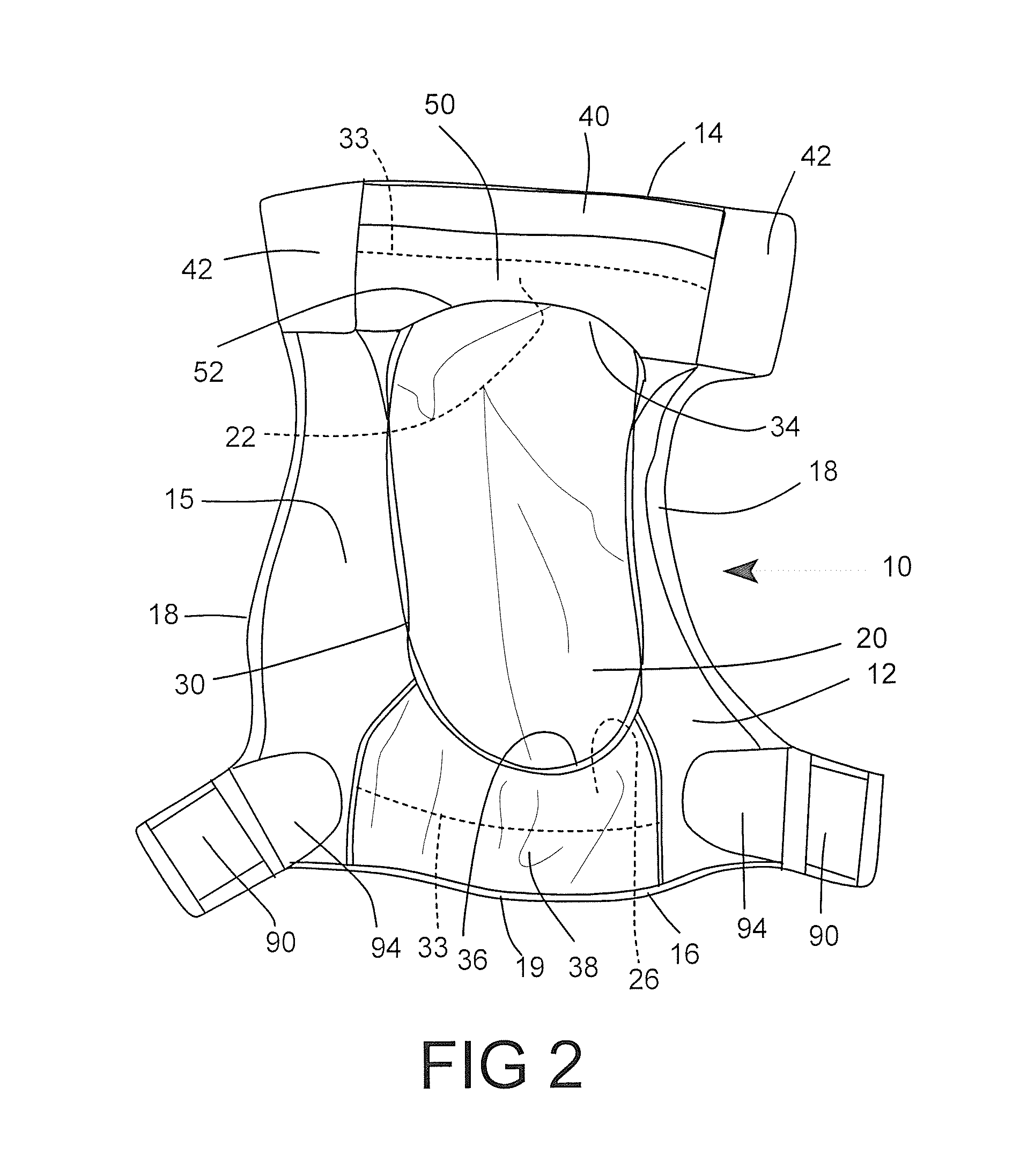 Comfort diaper assembly