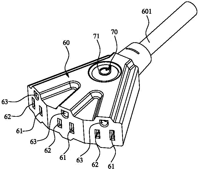 Outdoor socket with lamps