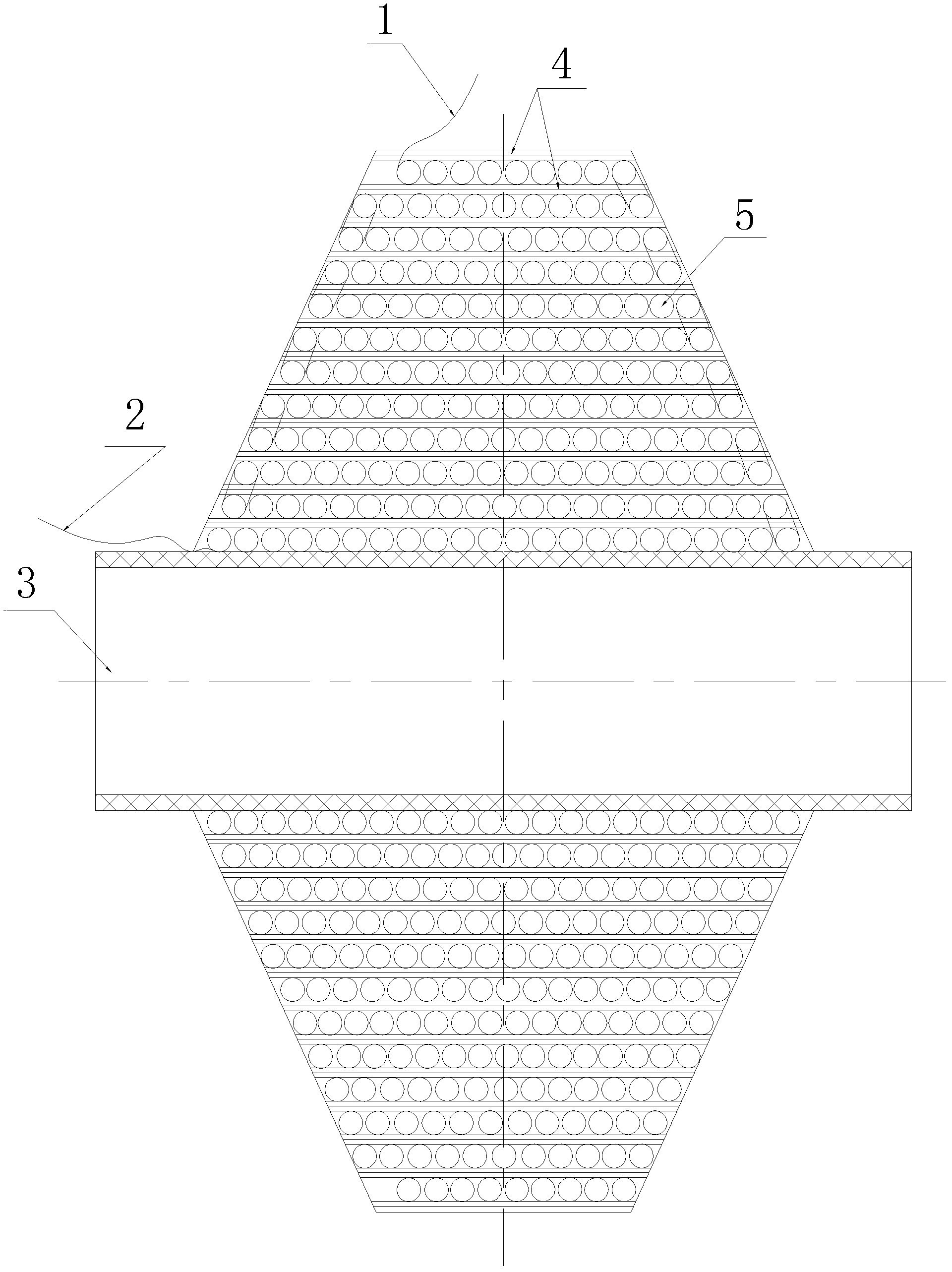 Production method of high-volage coil of voltage mutual inductor