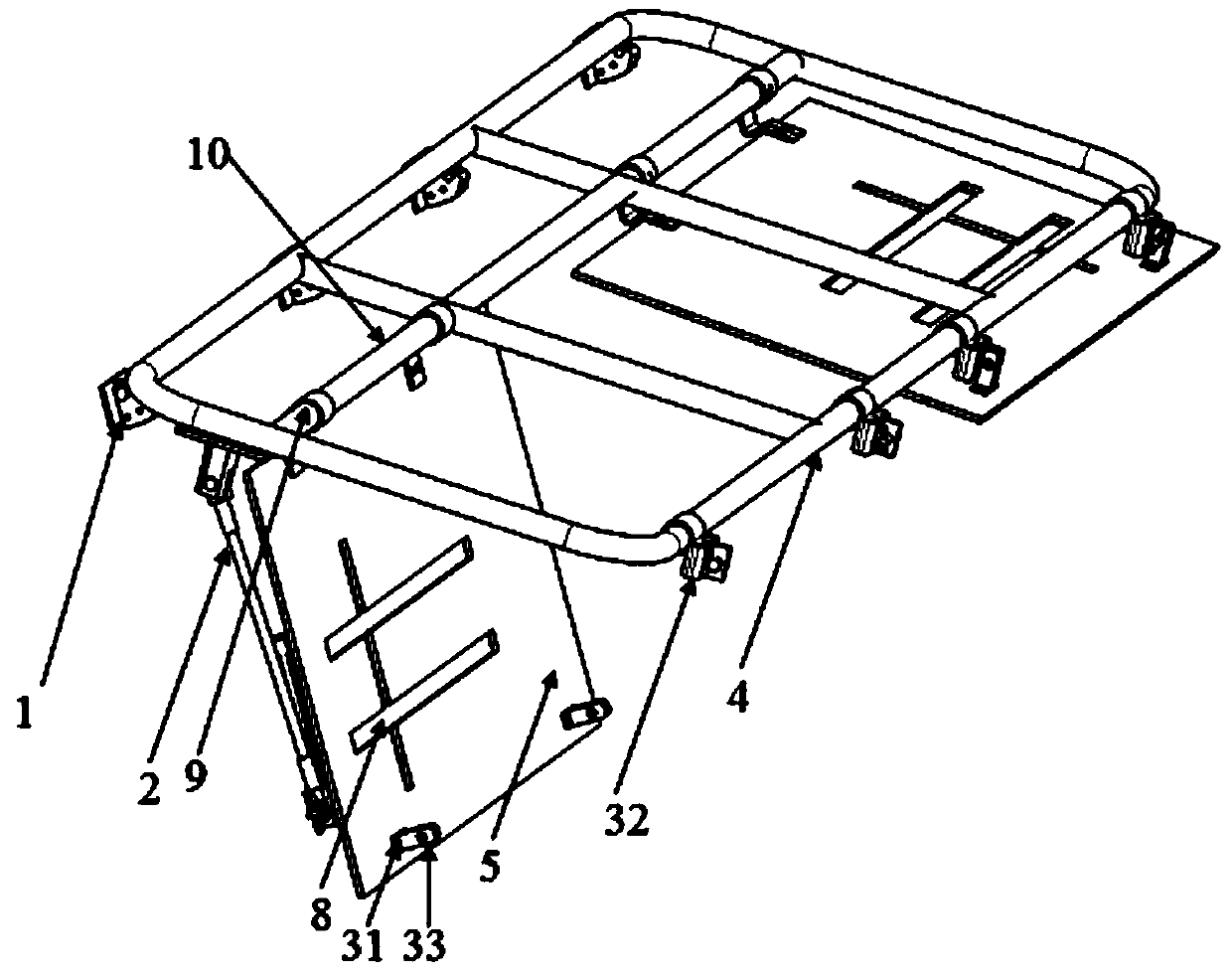 Vehicle-mounted multipurpose protective device