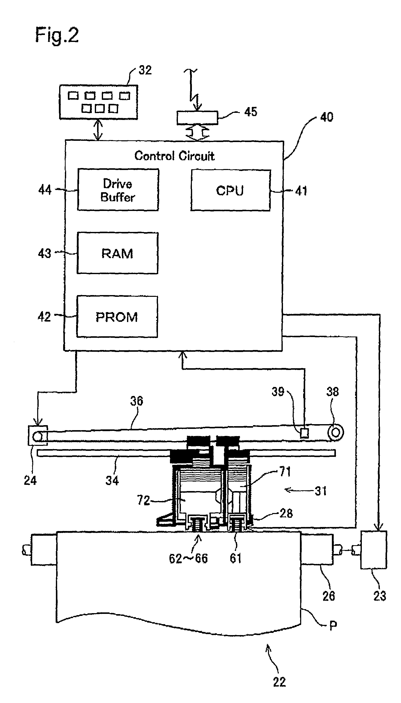 Printing in different modes according to image size